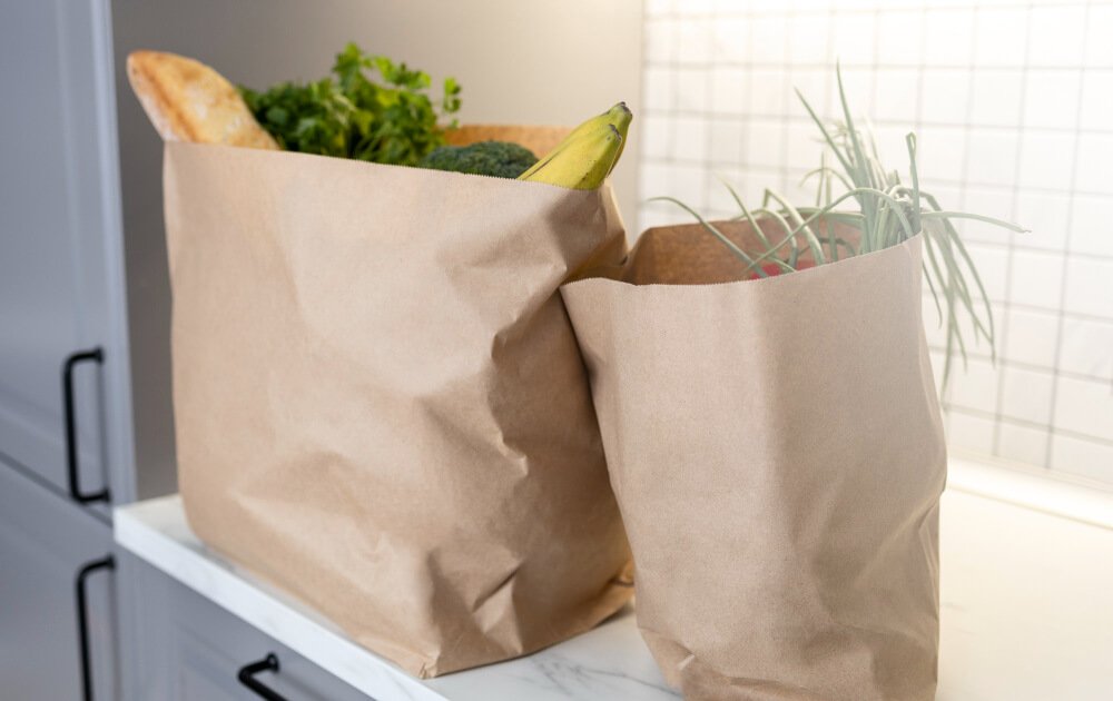 kraft paper bags used to the agricultur industry